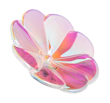 Crystal Flower Tabletop Figurine - Iridescent