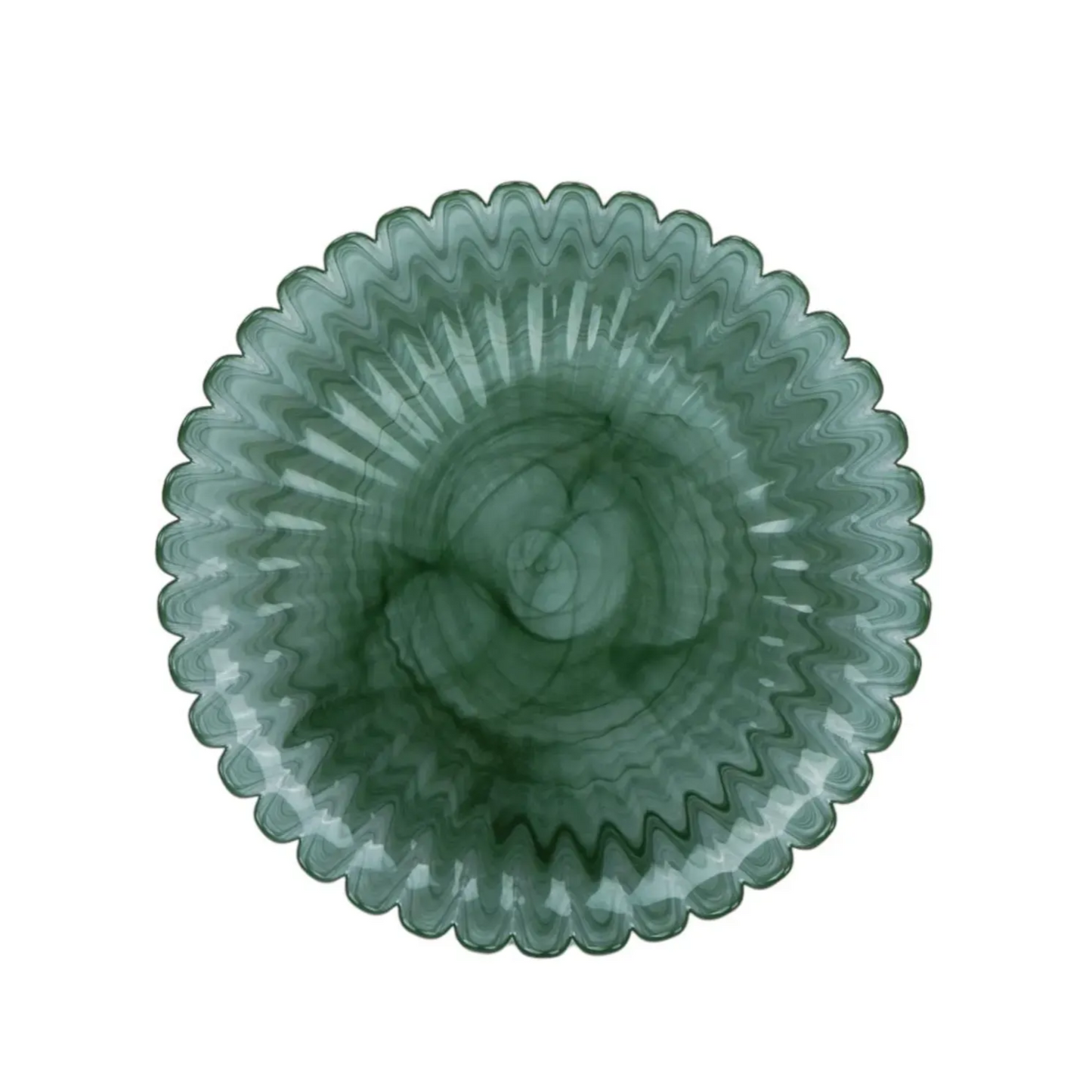 Azure Alabaster Dinnerware Pack Of 4, Green