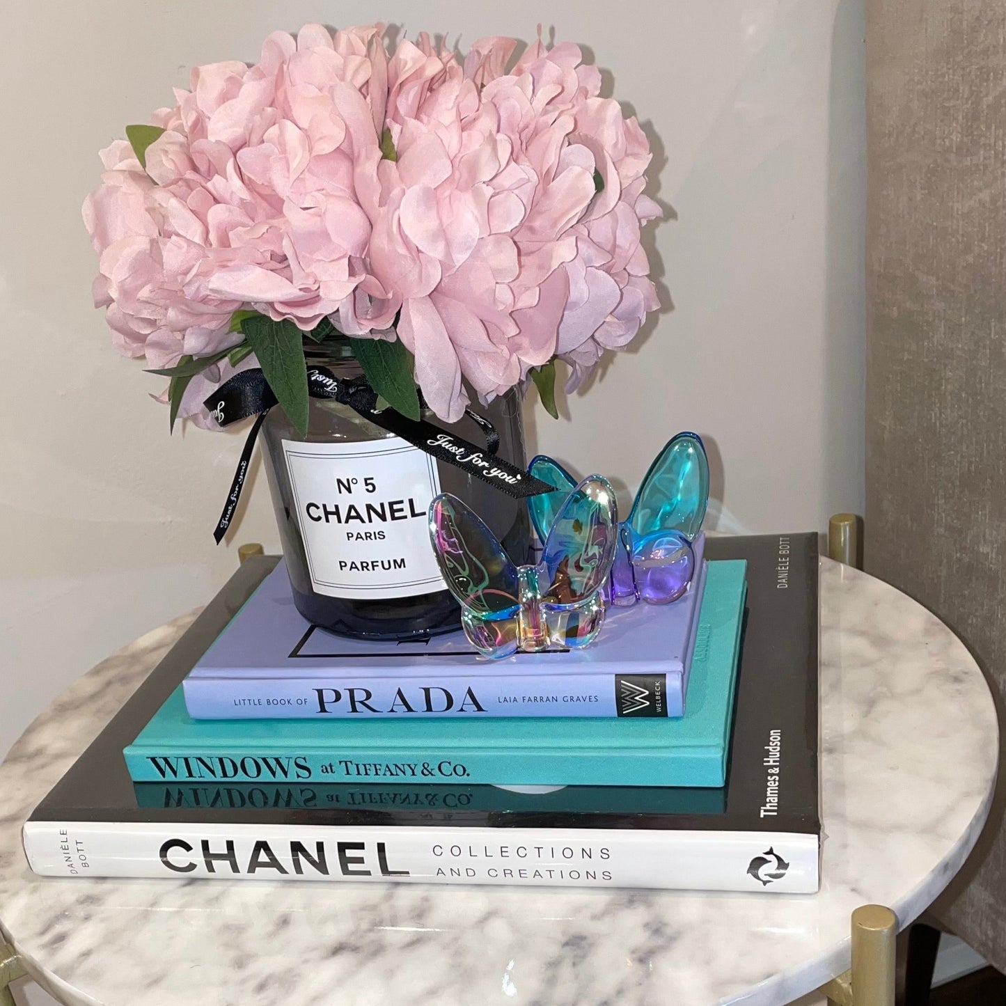 Le Mariposa Crystal Butterfly Figurine in Ombré