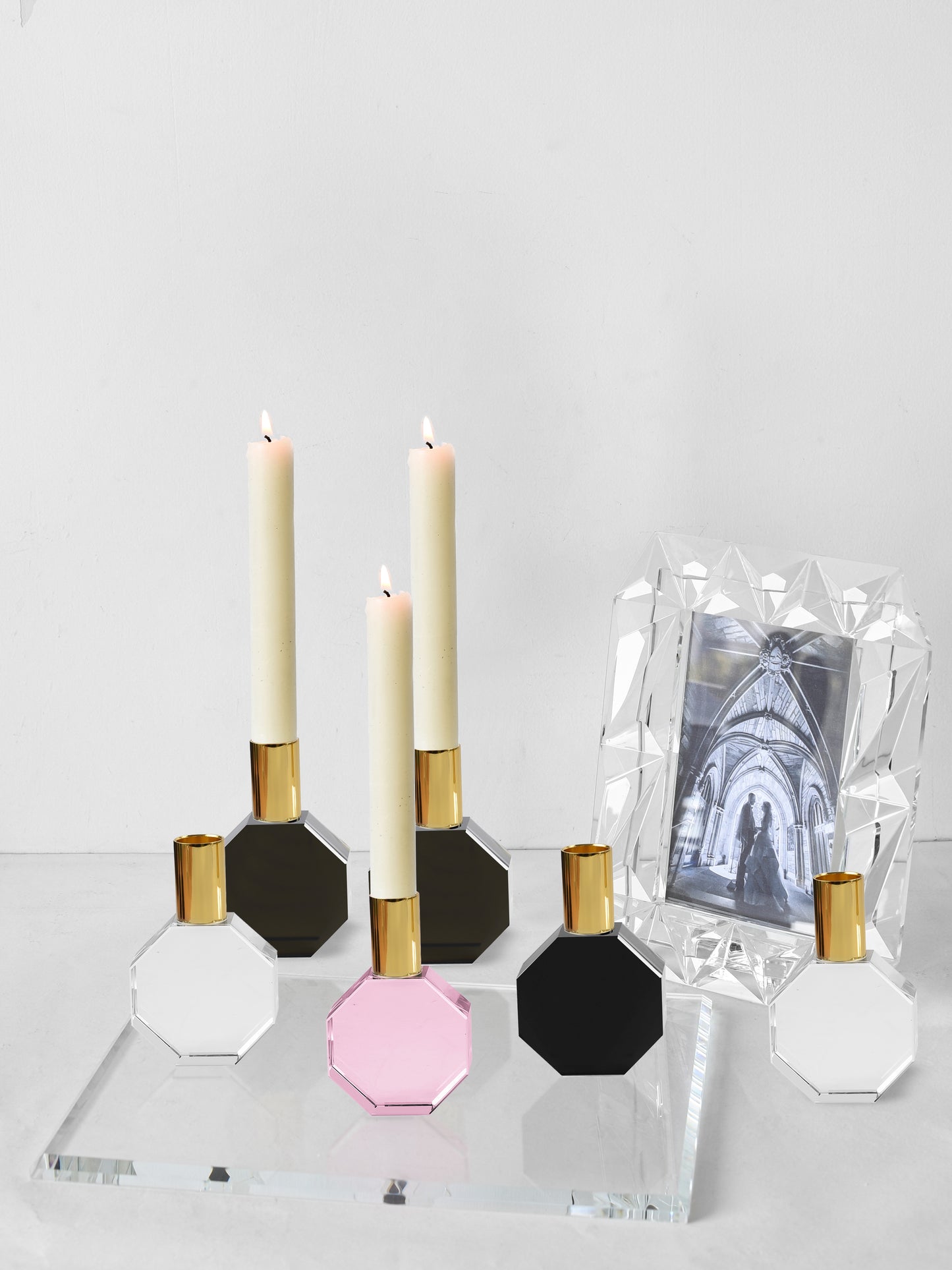 Octagon Candleholder