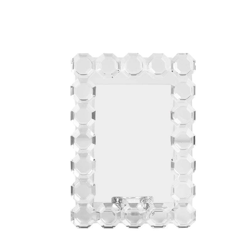 Octagon Crystal Picture Frame