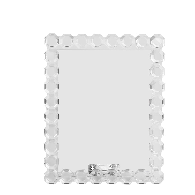 Octagon Crystal Picture Frame