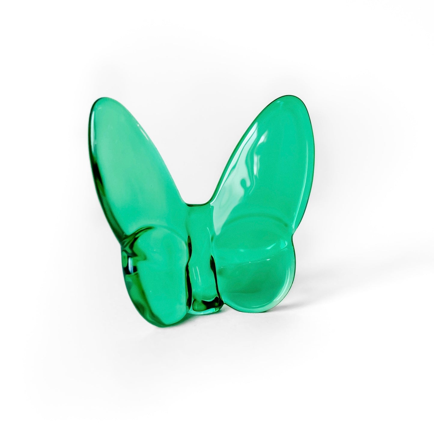 Le Mariposa Crystal Butterfly Figurine in Emerald