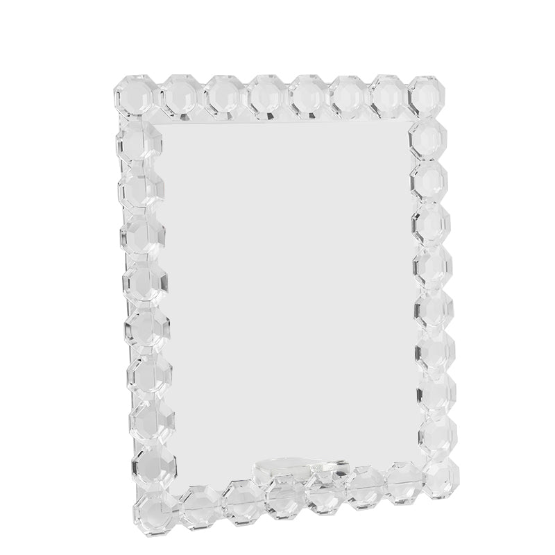 Octagon Crystal Picture Frame