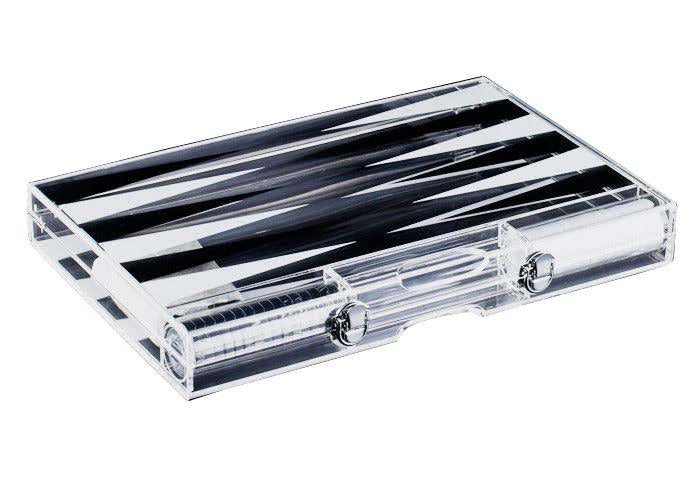 Lucite 18'' Backgammon set