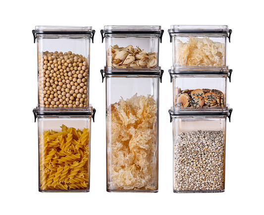 7-Piece  Food Container Set with Snap-Lock Airtight Lids