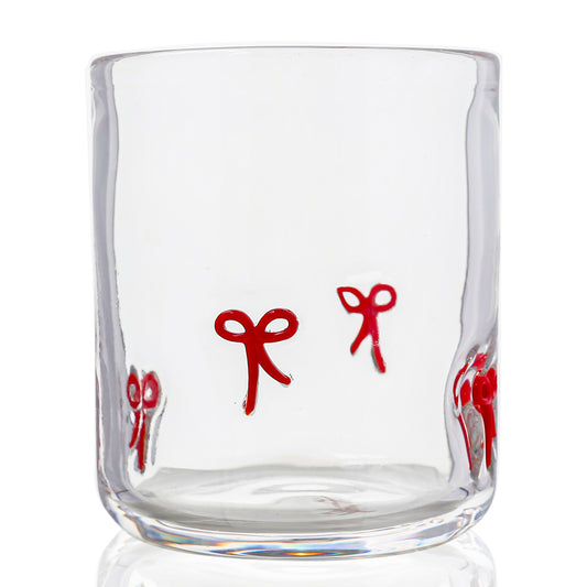 Bow Icon Juice Glass 16 Oz