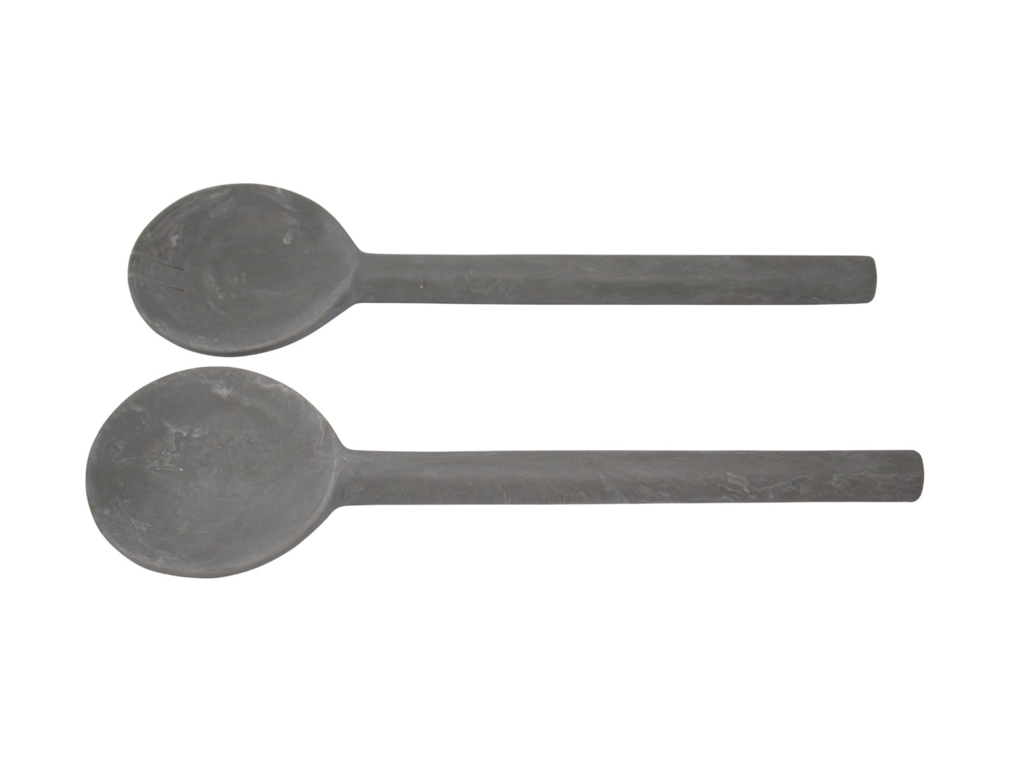 Resin Salad Servers Set of 2 Stone