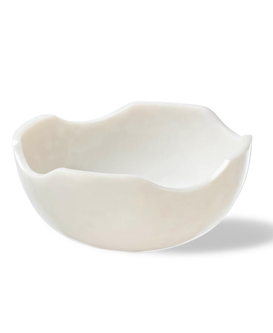Wavy Resin Bowl 10" X 4"