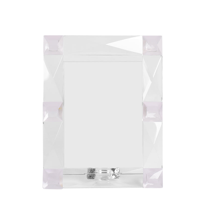 Pale Pink Diamond Photo Frame 5X7