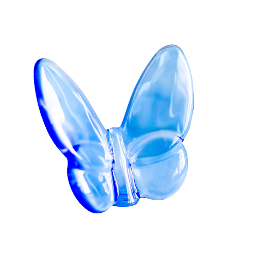 NEW Lainy Exclusive Mor Crystal Butterfly Home Decor in Blue