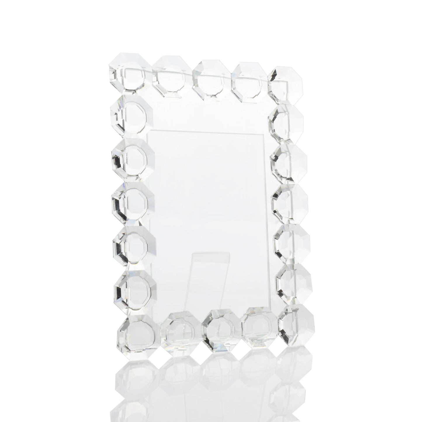 Octagon Crystal Picture Frame