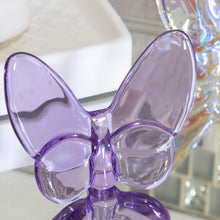 Load image into Gallery viewer, Le Mariposa Exclusive Crystal Butterfly Home Decor in Purple
