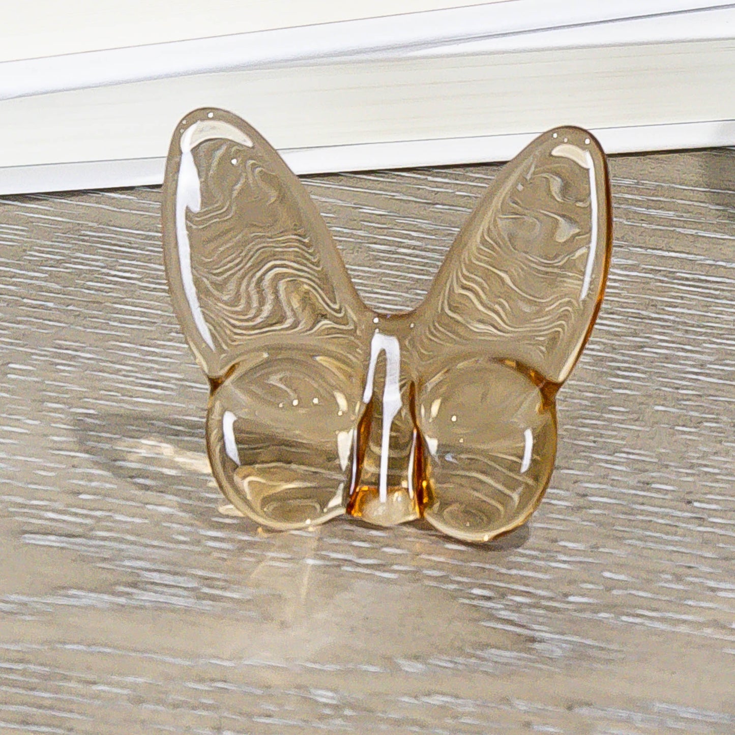 Le Mariposa Crystal Butterfly Figurine in Gold