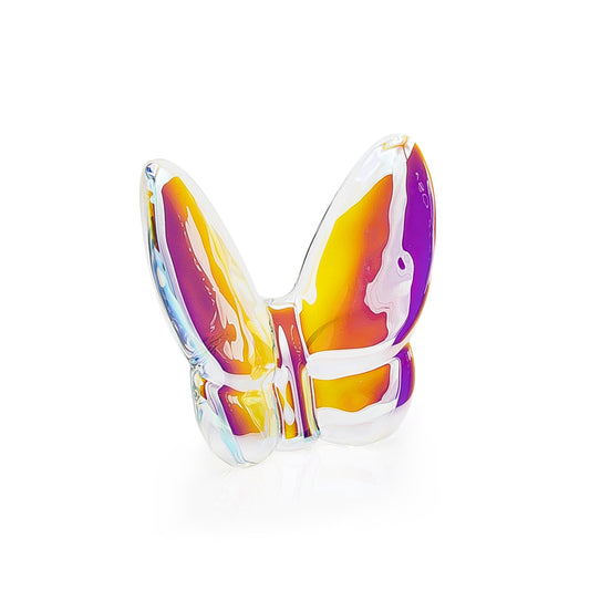 Le Mariposa Crystal Butterfly Figurine in Iridescent