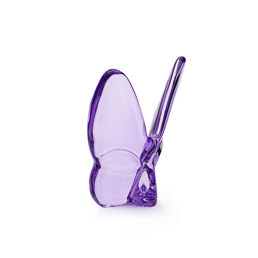 Le Mariposa Crystal Butterfly Figurine in Purple