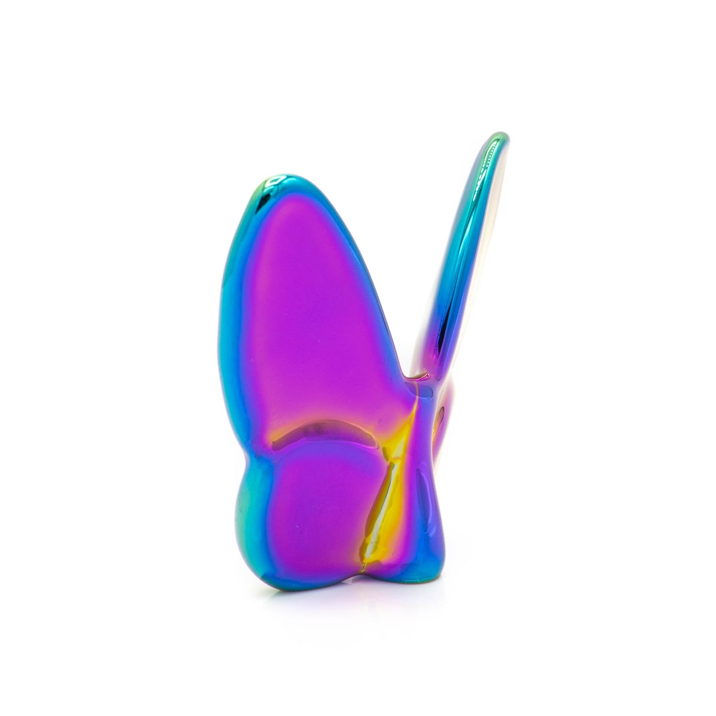 Le Mariposa Crystal Butterfly Figurine in Solid Iridescent