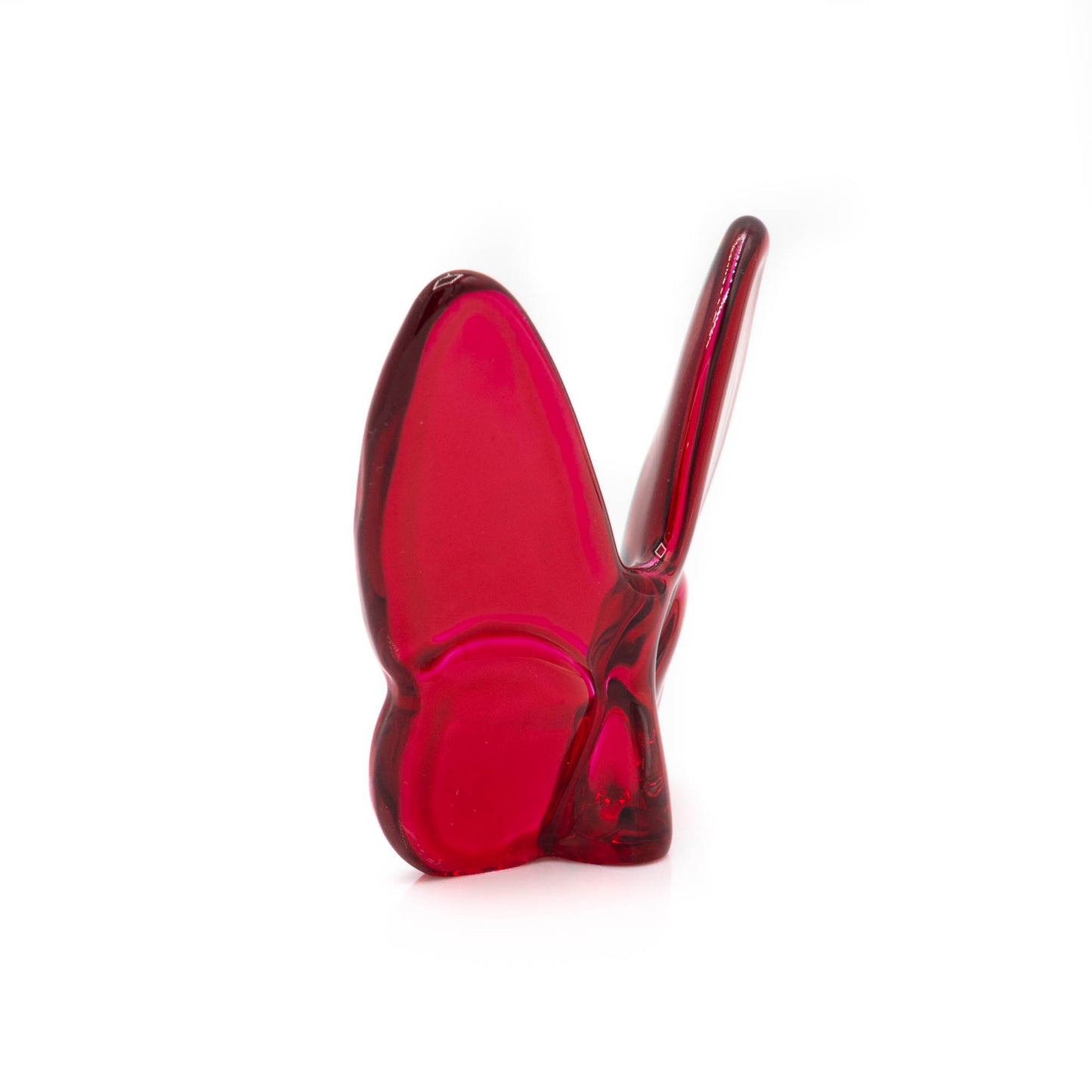 Le Mariposa Crystal Butterfly Figurine in Red