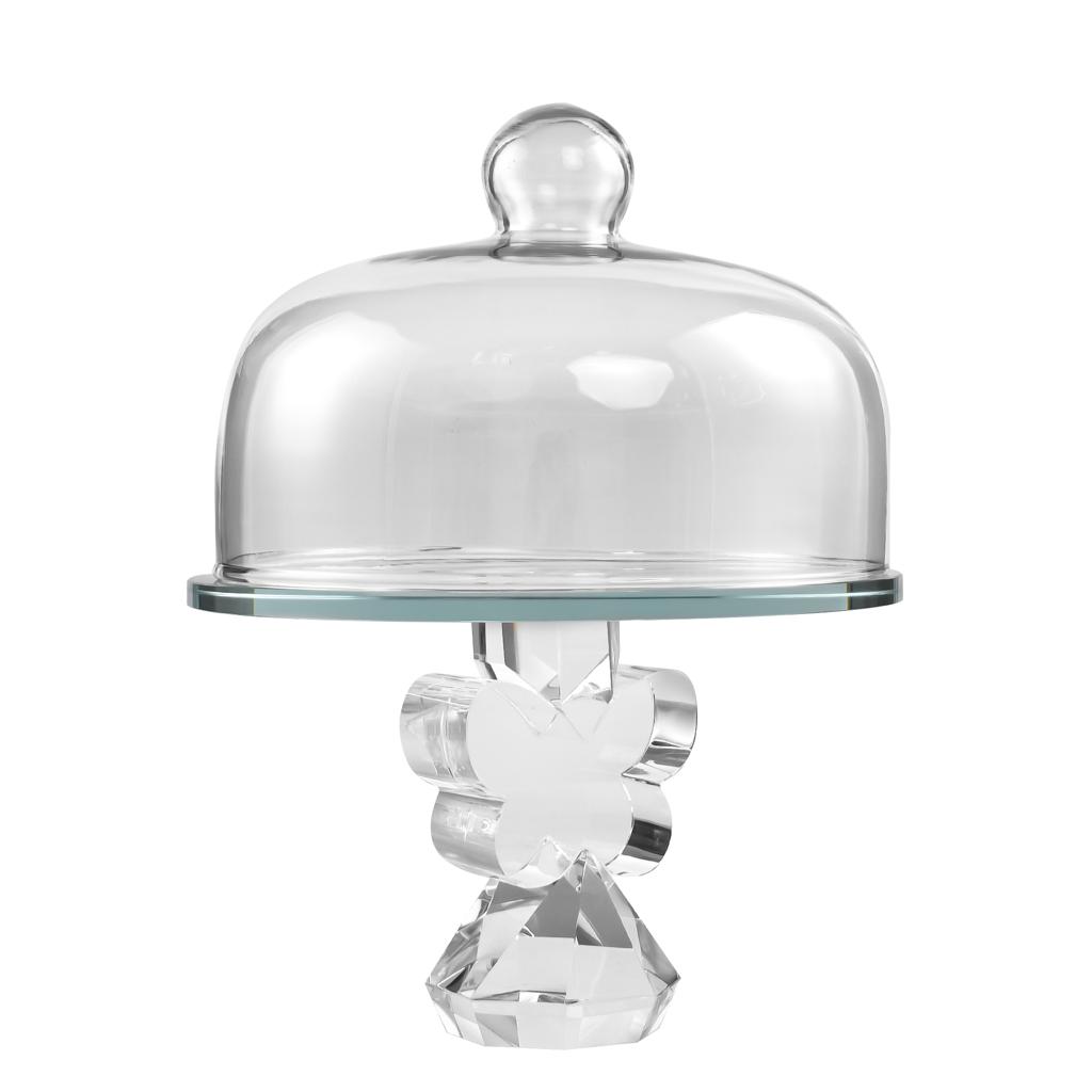 Mosser Glass Clear Dome Cake Cover - 9