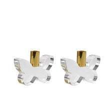 Load image into Gallery viewer, Pair of 3” Butterfly Candleholders

