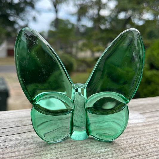 NEW Lainy Exclusive Mor Crystal Butterfly Home Decor in Emerald